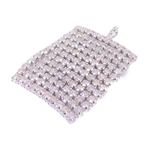 FINE JEWELRY 5.03ct Diamond Pendant Top PT900 Platinum