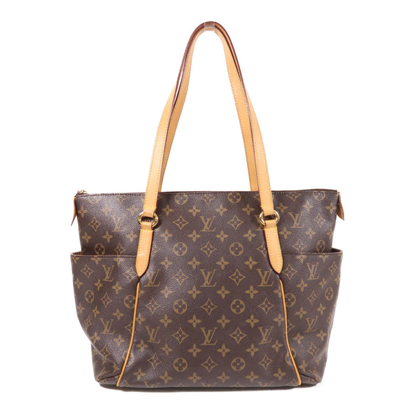 LOUIS VUITTON LV GHW Totally MM Shoulder Tote Bag M56689 Monogram Brown