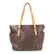 LOUIS VUITTON LV GHW Totally MM Shoulder Tote Bag M56689 Monogram Brown