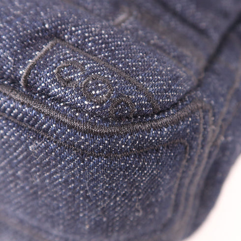 CHANEL CC SHW Chain Shoulder Bag Denim