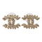 CHANEL CC Earrings A13/B Metal Gold
