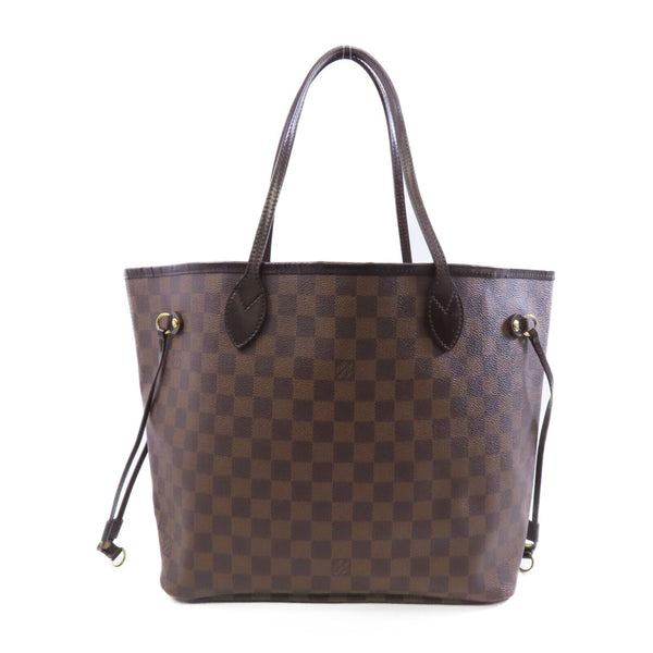 LOUIS VUITTON LV GHW Neverfull MM Tote Bag Handbag N41358 Damier Brown