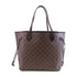 LOUIS VUITTON LV GHW Neverfull MM Tote Bag Handbag N41358 Damier Brown