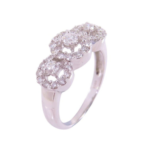 JEWELRY Diamond Ring US#5.75 18K White Gold v2