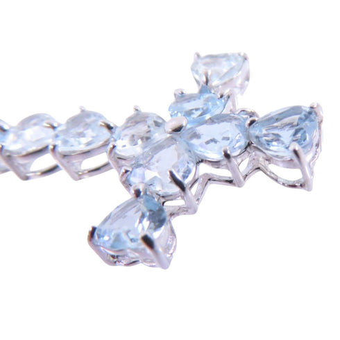 JEWELRY Tanzanite Pendant Top 18K White Gold