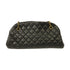 CHANEL Quilted CC GHW Chain Shoulder Bag Lambskin Leather Black v10