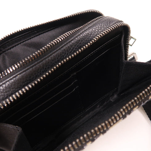 Christian Dior CD SHW Oblique Camera Bag Shoulder Bag Canvas