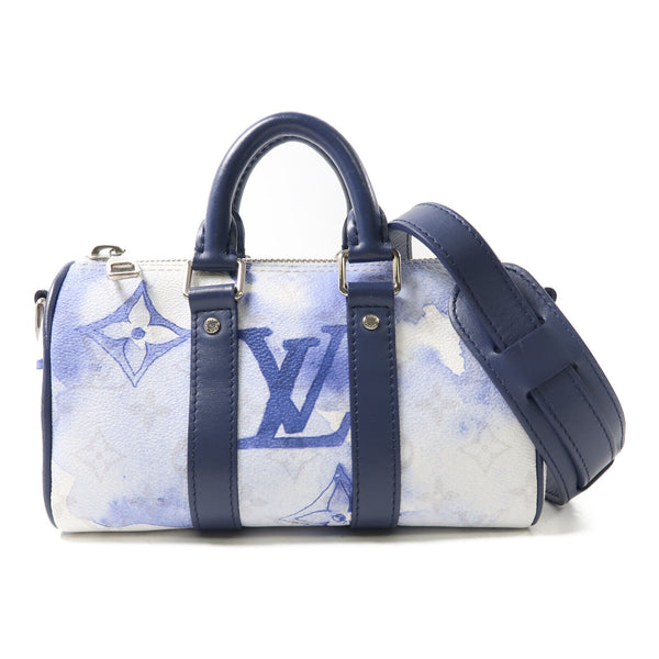 LOUIS VUITTON LV Keepall XS Shoulder Bag M45761 Monogram Watercolor White/Blue