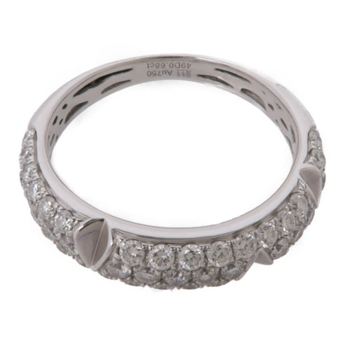 JEWELRY Diamond Ring 18K White Gold US#5.25