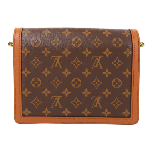 LOUIS VUITTON LV Dauphine MM 2 Way Bag M44391 Monogram/Monogram Reverse Brown