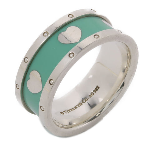 TIFFANY&CO Love Heart Ring Accessories US#6.5 925 Sterling Silver