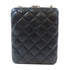 CHANEL Quilted CC GHW Evening Bag Shoulder Bag AS3528 Calfskin Metal PVC Black