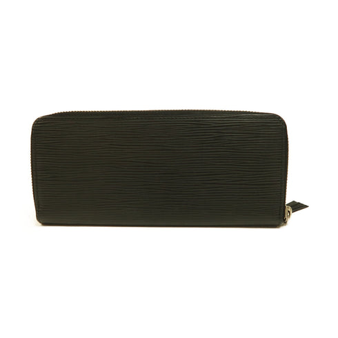 LOUIS VUITTON LV SHW Zipper Long Wallet Epi Leather M60915 Black