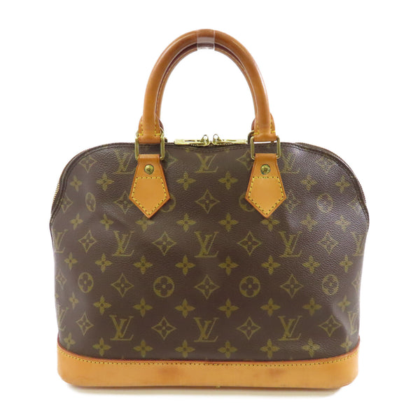 LOUIS VUITTON LV GHW Alma Handbag M51130 Monogram Brown