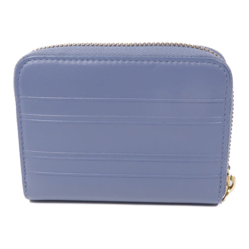 Christian Dior CD GHW Coin Case Purse Calfskin Leather