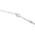 HERMES Finesse Pendant Necklace Diamond 18K White Gold