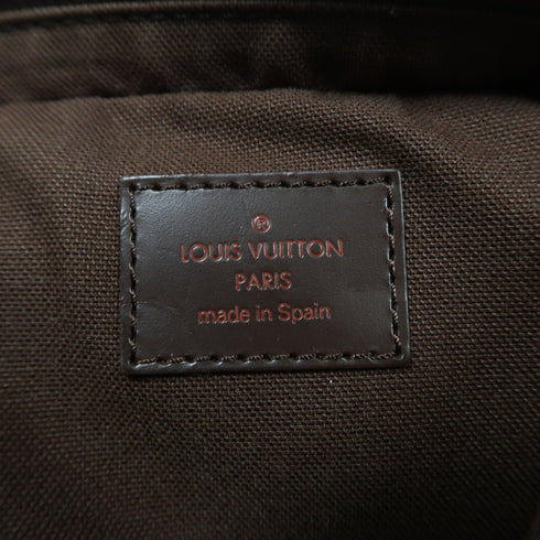 LOUIS VUITTON LV GHW Geronimos Waist Shoulder Bag N51994 Damier Ebene Brown