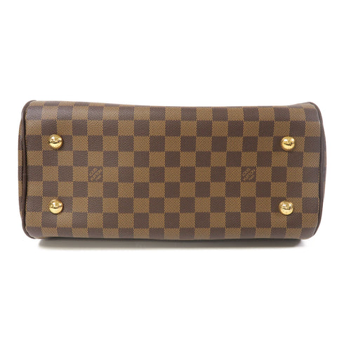 LOUIS VUITTON LV GHW Duomo Hand Bag N60008 Damier Ebene Brown