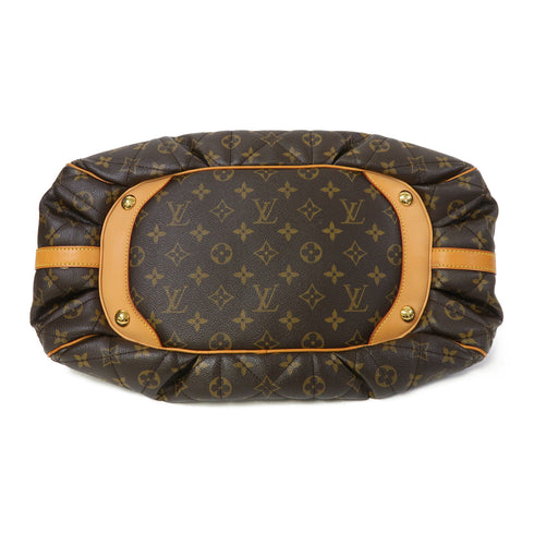 LOUIS VUITTON LV GHW Bowling Shoulder Bag M41434 Monogram Brown