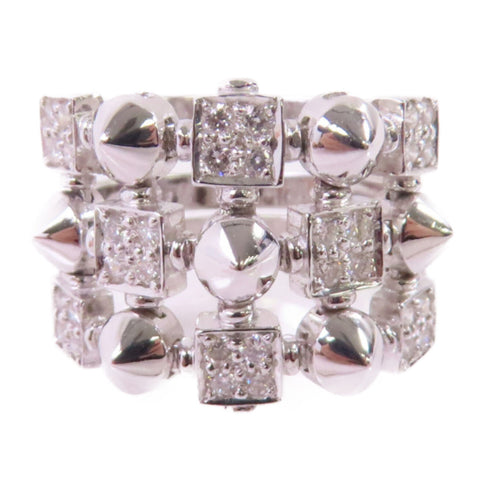 FINE JEWELRY Diamond Ring US#6.25 18K White Gold