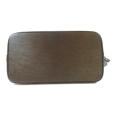 LOUIS VUITTON LV SHW Alma PM Handbag M5214D Epi Brown