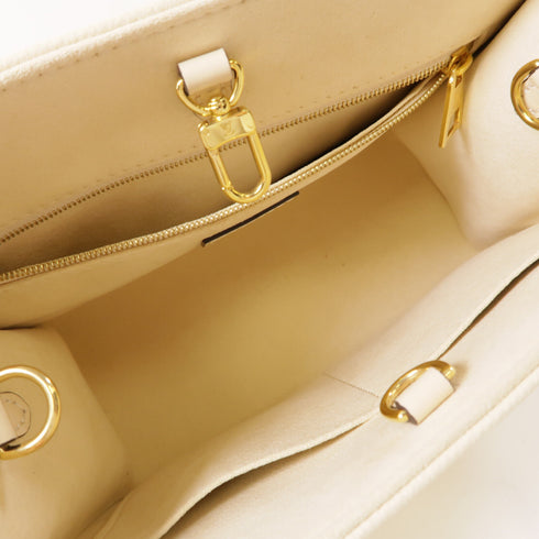 LOUIS VUITTON LV GHW On The Go 2 Way Shoulder Handbag M46569 Monogram Empreinte