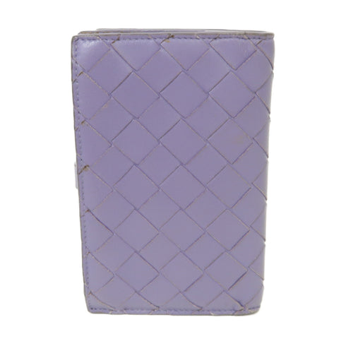 BOTTEGA VENETA BV SHW Wallet Leather Purple