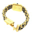 CHANEL GHW Premiere L Quartz Watch SS Leather Gold Plated H0001 Black v1