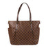 LOUIS VUITTON LV GHW Totally MM Shoulder Bag N41281 Damier Ebene Brown