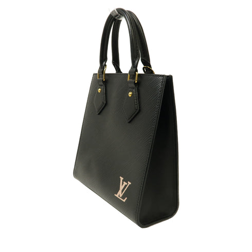 LOUIS VUITTON LV GHW Sac Plat BB 2 Way Shoulder Bag Handbag M20958 Epi Black v1