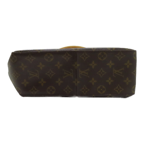 LOUIS VUITTON LV GHW Looping GM Shoulder Bag M51145 Monogram Brown