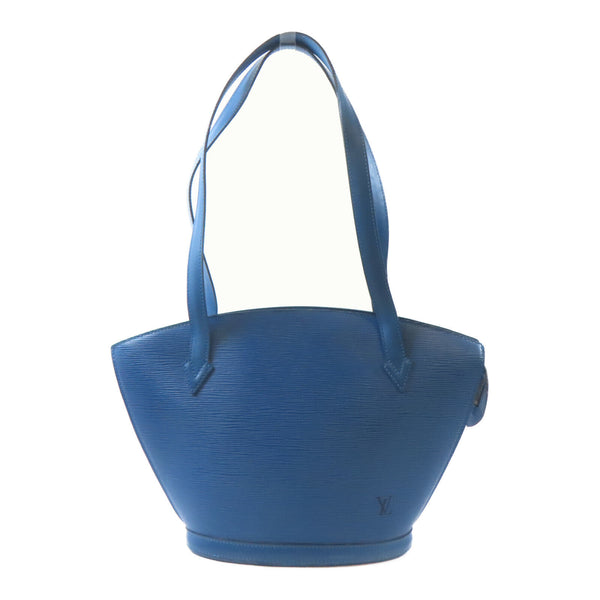 LOUIS VUITTON LV GHW Saint Jacques Shoulder Handbag M52265 Epi Blue