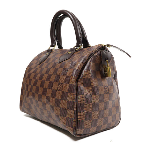 LOUIS VUITTON LV GHW Speedy 25 Handbag N41365 Damier Brown