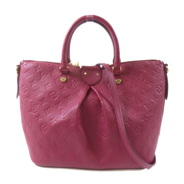 LOUIS VUITTON LV GHW Mazarine MM 2 Way Shoulder Bag M43215 Empreinte Purple