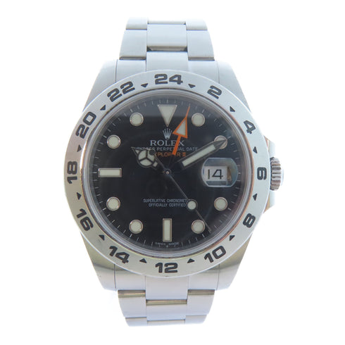 ROLEX Explorer II Automatic Watch 216570 Stainless Steel Black