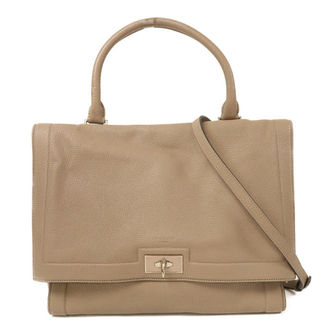 GIVENCHY SHW 2 way Shoulder Bag Calfskin Leather v1