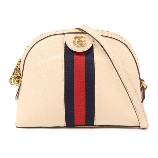 GUCCI GG GHW Shoulder Bag 499621 Calfskin Leather