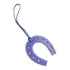 HERMES Paddock Horse Shoe Charm Veau Swift Leather Blue