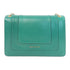 BVLGARI GHW Serpenti Forever Chain Shoulder Bag Calfskin Leather Green