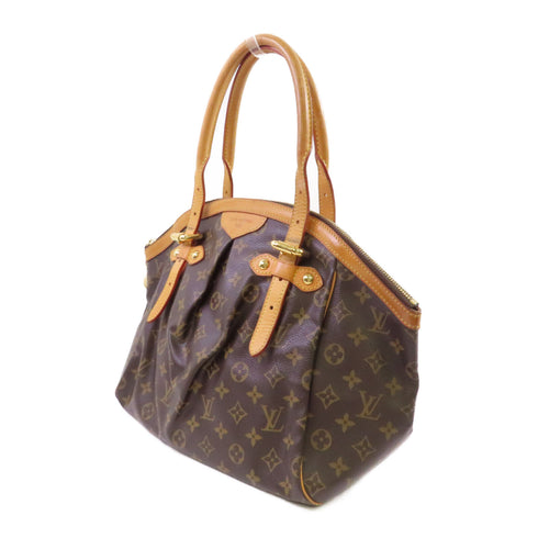 LOUIS VUITTON LV GHW Tivoli GM Handbag M40144 Monogram Brown v3