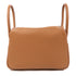 HERMES PHW Lindy 26 2 Way Shoulder Bag Clemence Leather Gold