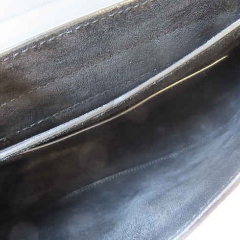 SAINT LAURENT YSL GHW Crossbody Bag Shoulder Bag 623097 Calfskin Leather Black