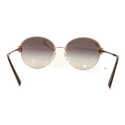 BVLGARI Sunglasses 6091B Metal Black