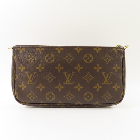 LOUIS VUITTON LV GHW Multi Pochette Accessoires 2 Way Bag M44813 Monogram Brown
