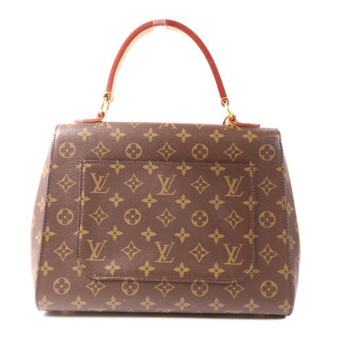 LOUIS VUITTON LV GHW Cluny 2 Way Shoulder Bag M46374 Monogram Brown