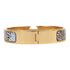 HERMES Clic H Bangle Metal Gold/Muticolor