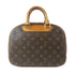 LOUIS VUITTON LV GHW Trouville Boston Bag Handbag M42228 Monogram Brown