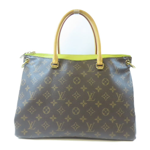 LOUIS VUITTON LV GHW Pallas Shoulder Bag M41149 Monogram Brown