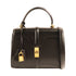 CELINE GHW Small 16 2 Way Shoulder Bag Handbag Calfskin Leather Black