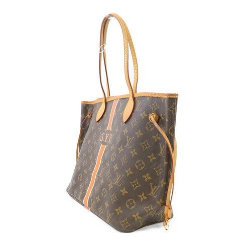 LOUIS VUITTON LV GHW Neverfull MM Shoulder Bag M41178 Monogram Brown